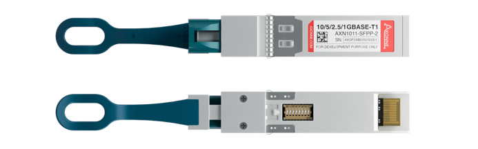 Quad Speed Multi-Gigabit BASE-T1 Ethernet PHY SFP+ Module